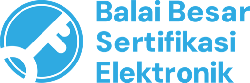 Logo Balai Besar Sertifikasi Elektronik (BSrE) BSSN